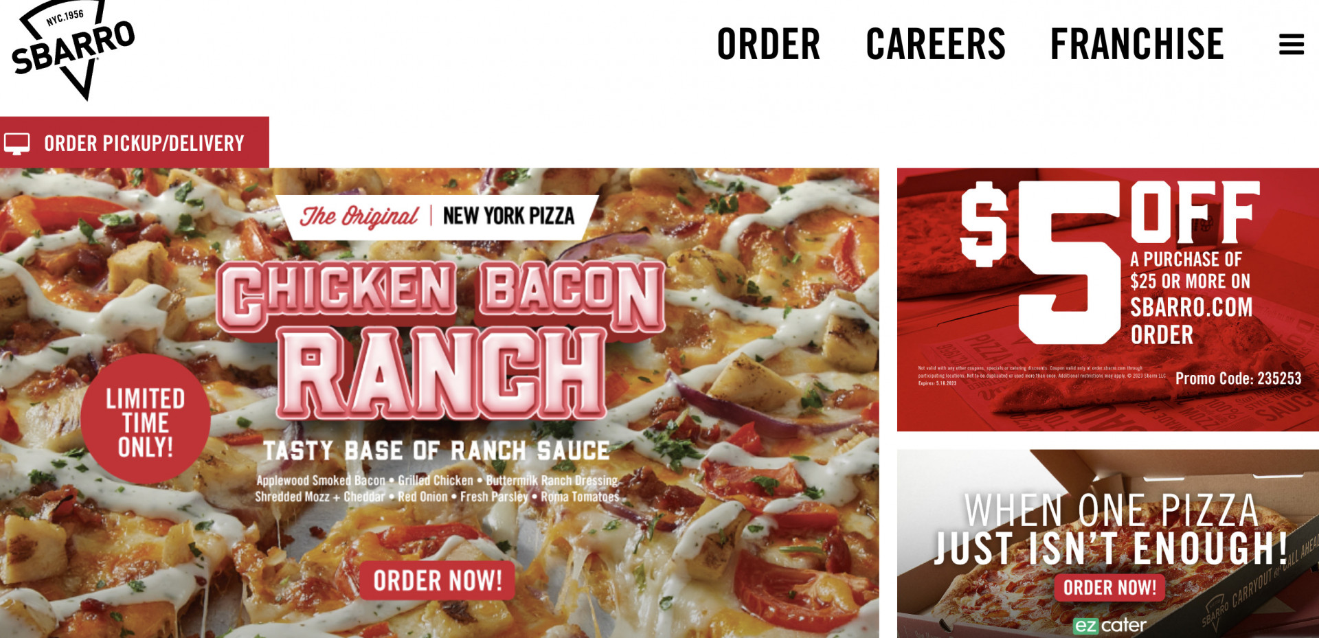 Order from Super Pizza- using GRUB24 website and app