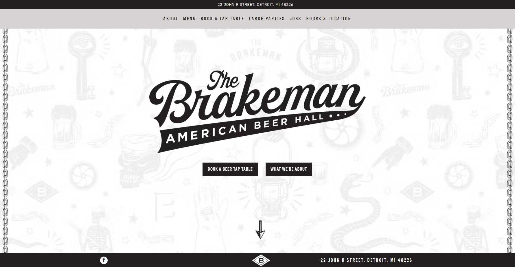 14 best bar websites example: The Brakeman