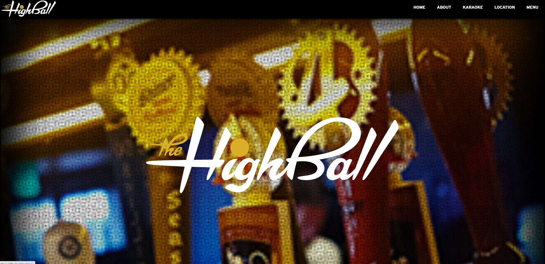  16 best bar websites example: The Highball