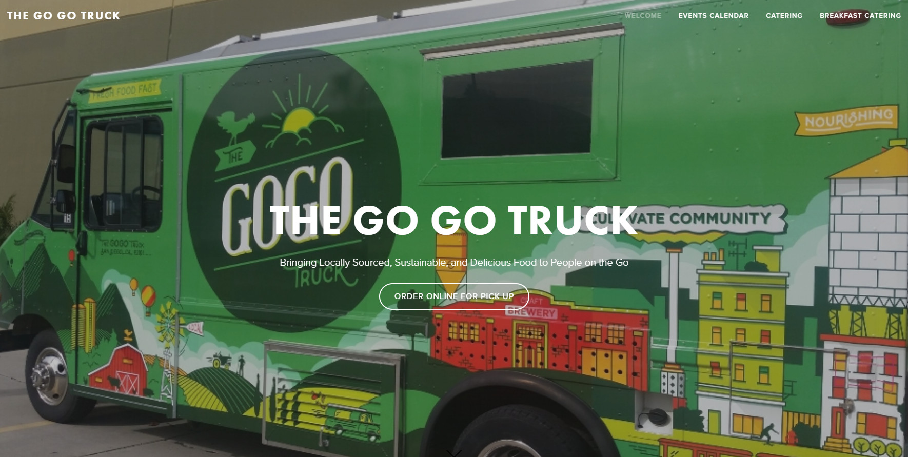 22 food truck websites example The GoGo Truck