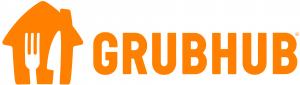 food delivery apps - GrubHub logo 