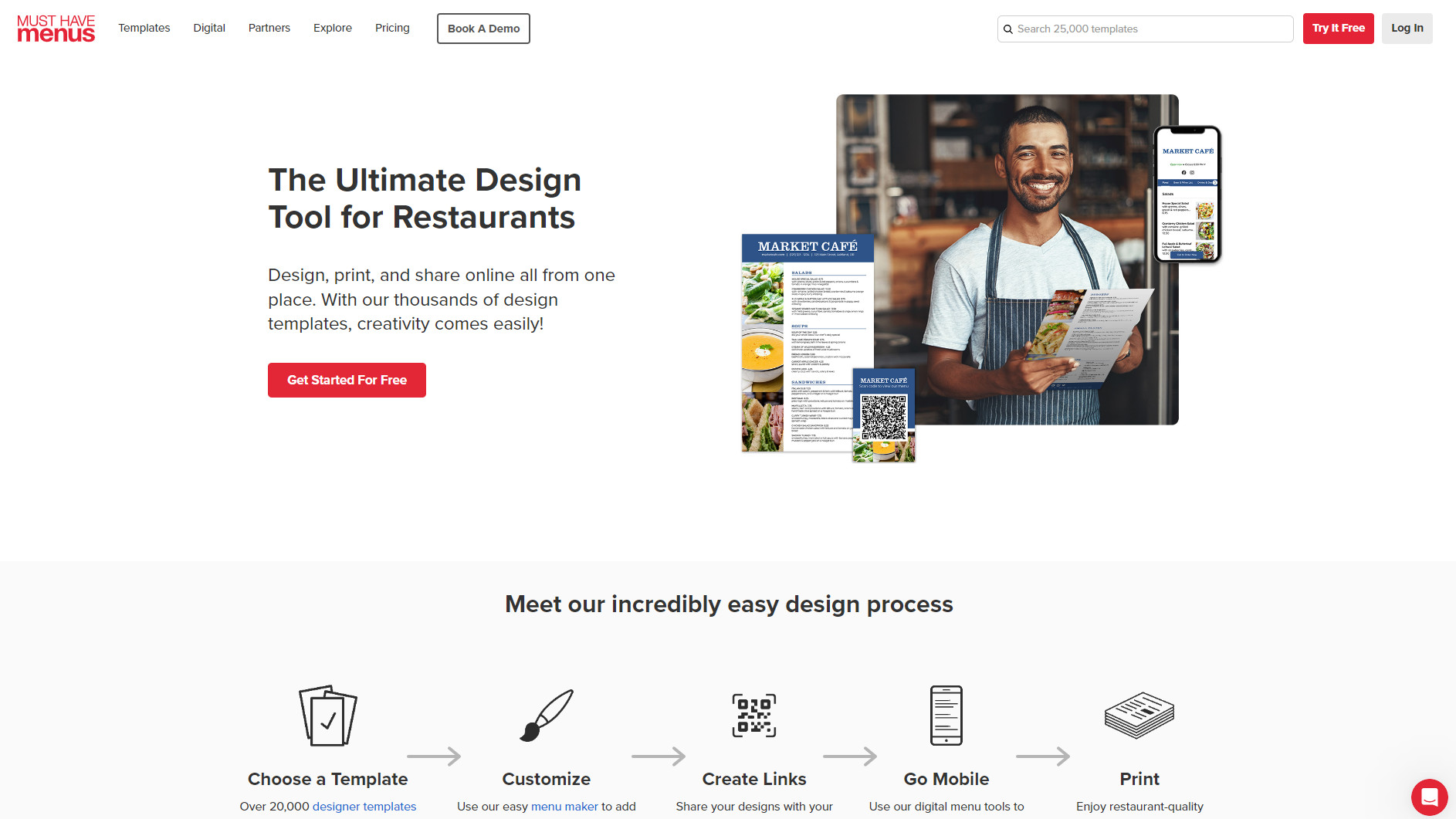 restaurant software - musthavemenus website