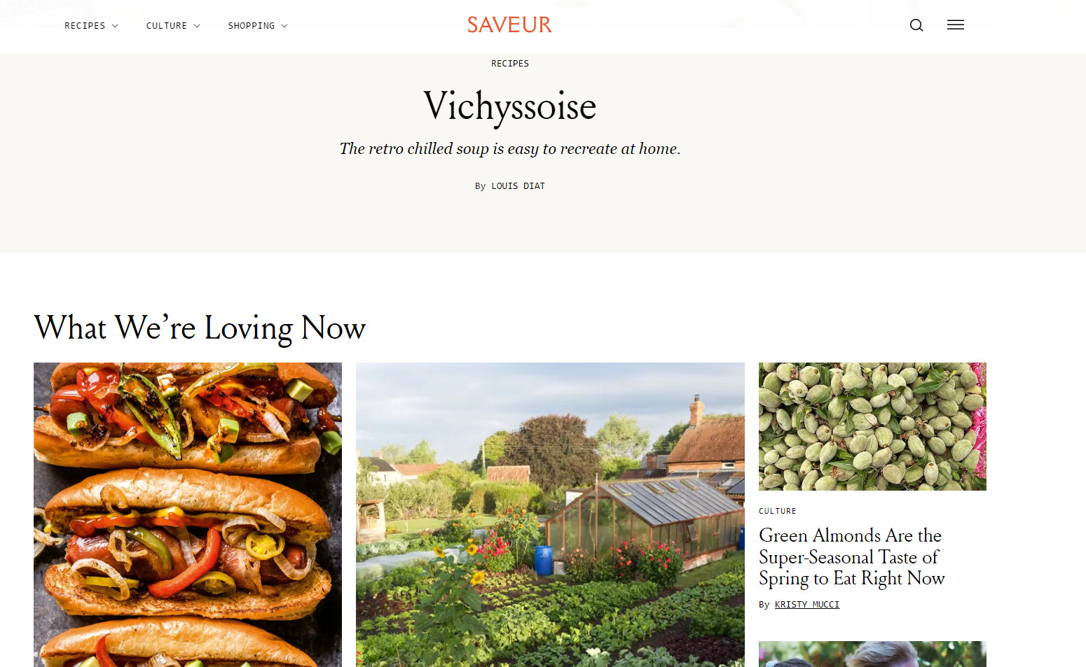  Saveur is by far the best recipe blog for some of the most exquisite dishes