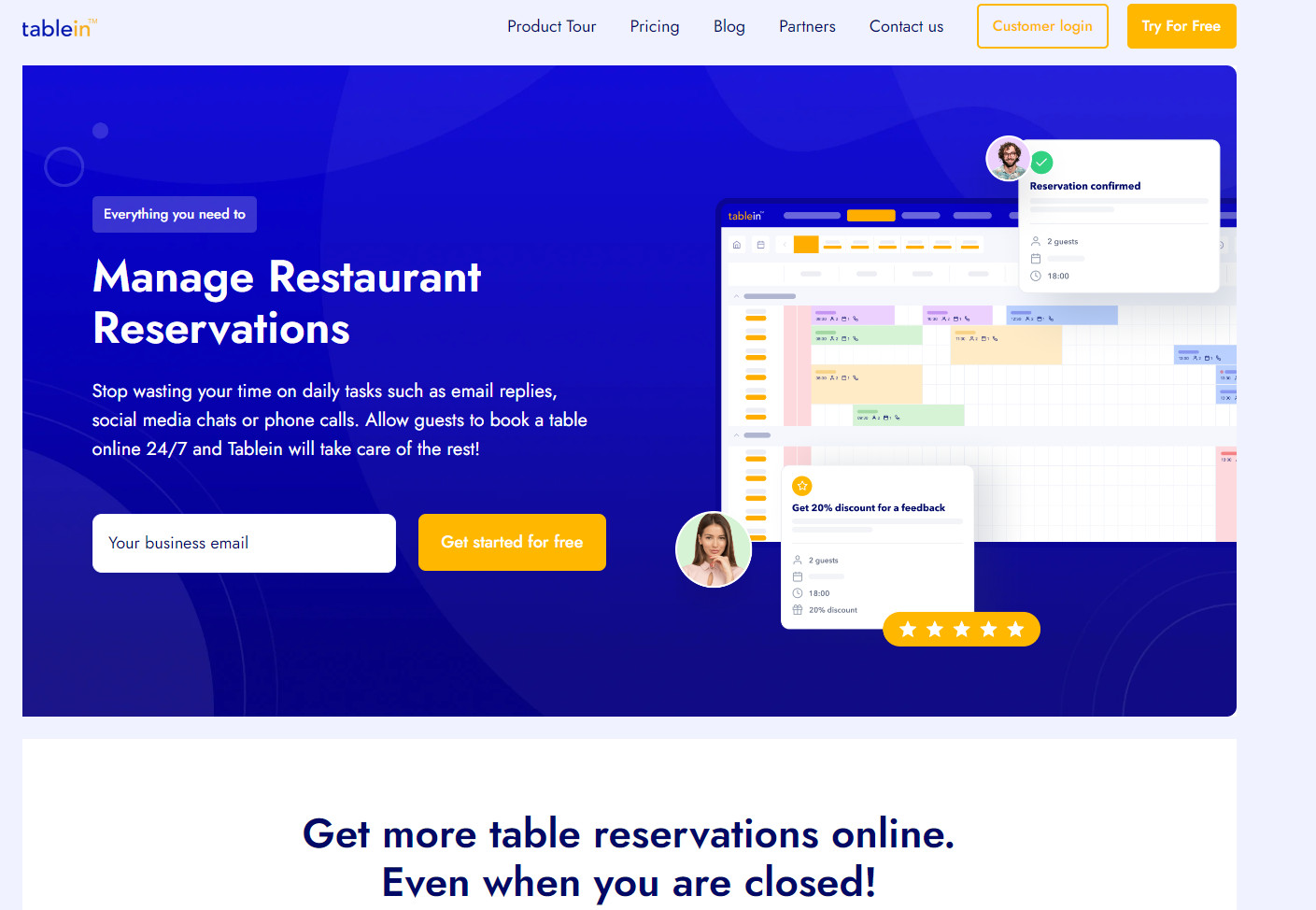 Affordable Restaurant Reservation System