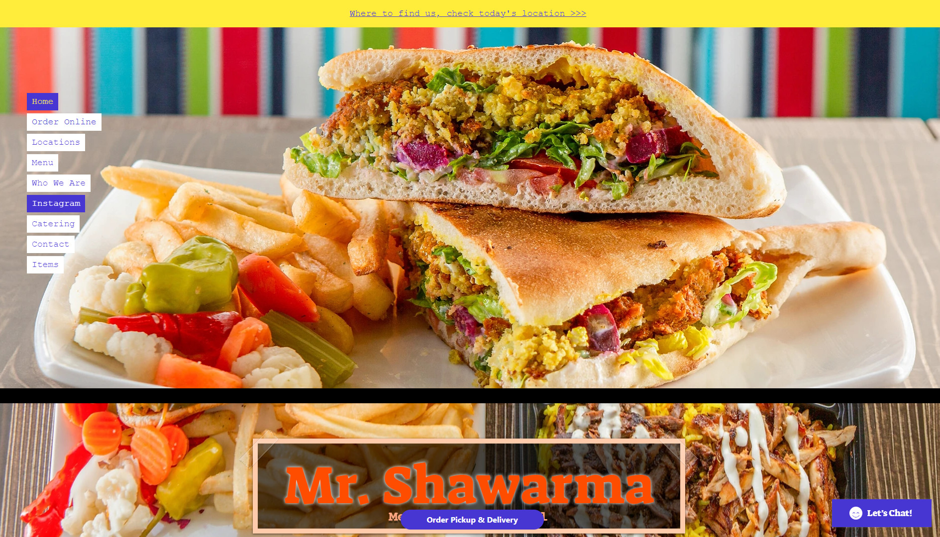 food truck ideas - mr shawarma