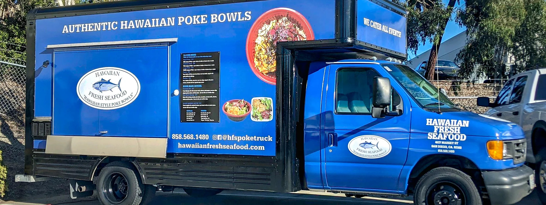 food truck ideas - hawaiian poke bowls
