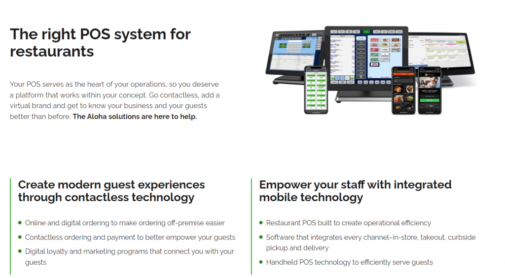 simple pos system for restaurant21