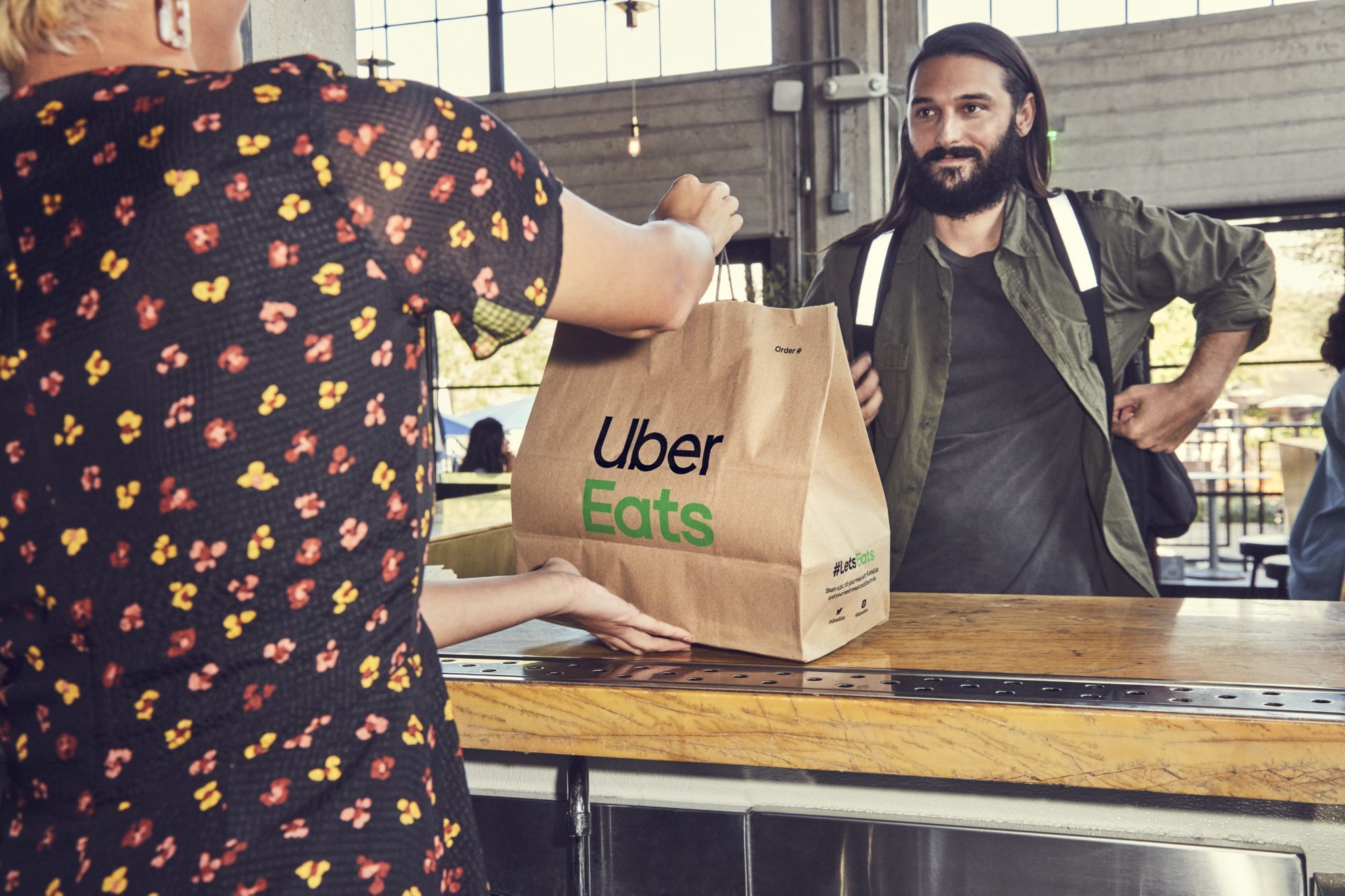 Uber Eats delivery example