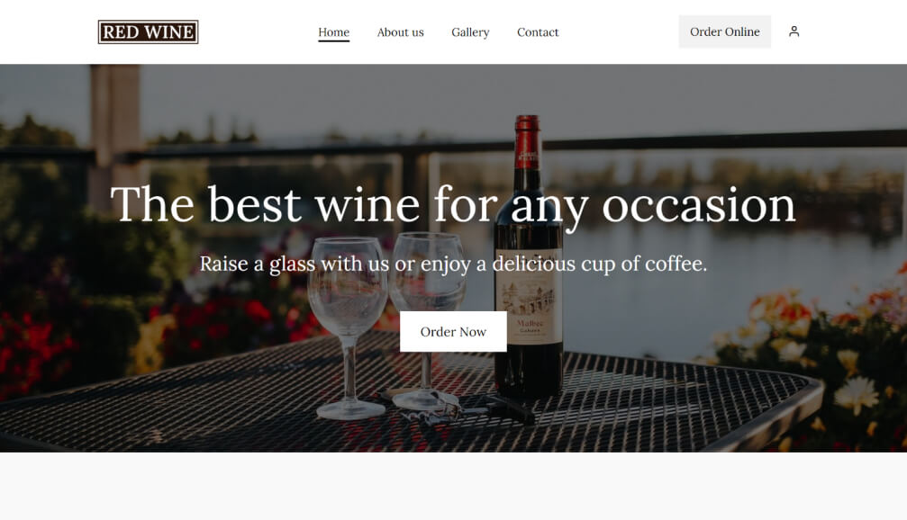 Free Wine Website Templates02