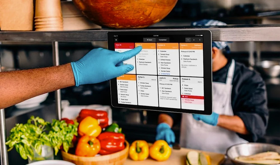 restaurant technology trends - kitchen display systems