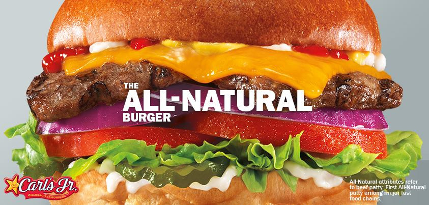 restaurant advertising - carls jr charbroiled burgers
