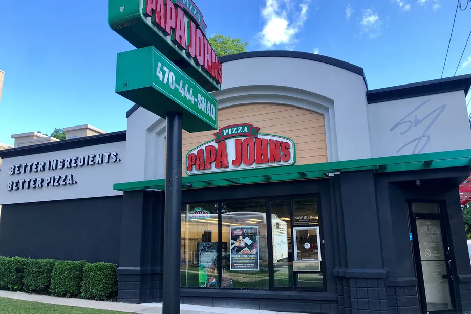 cheapest restaurant franchises - papa johns