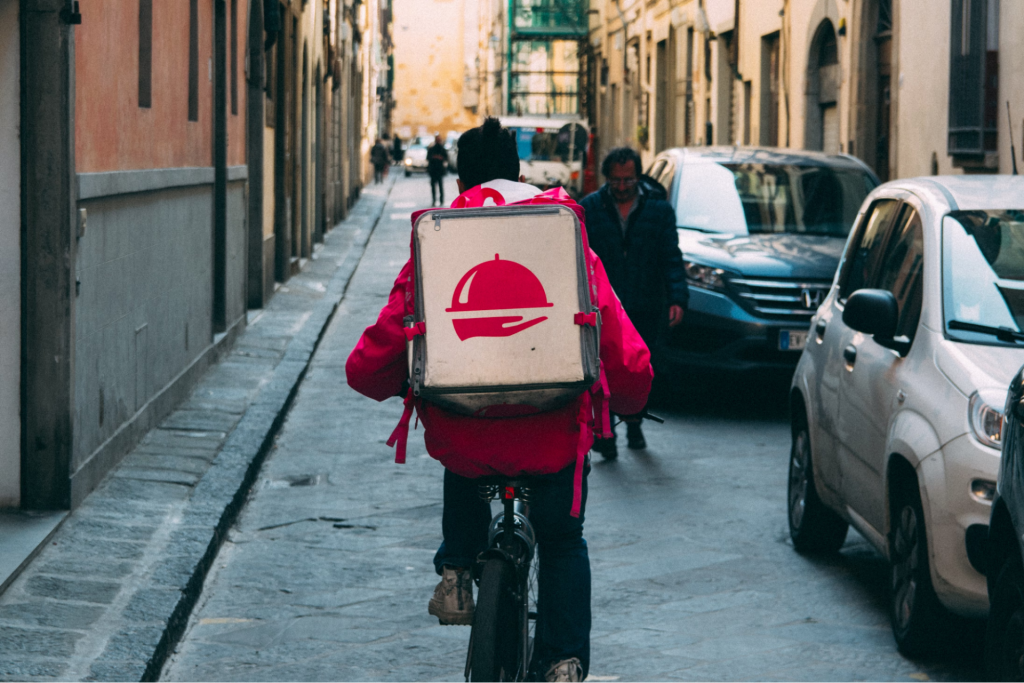 how to start a delivery business - an example photo