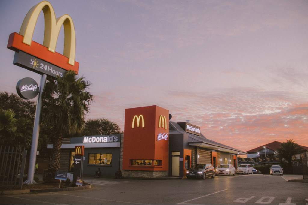 restaurant business model - example photo - mcdonald’s