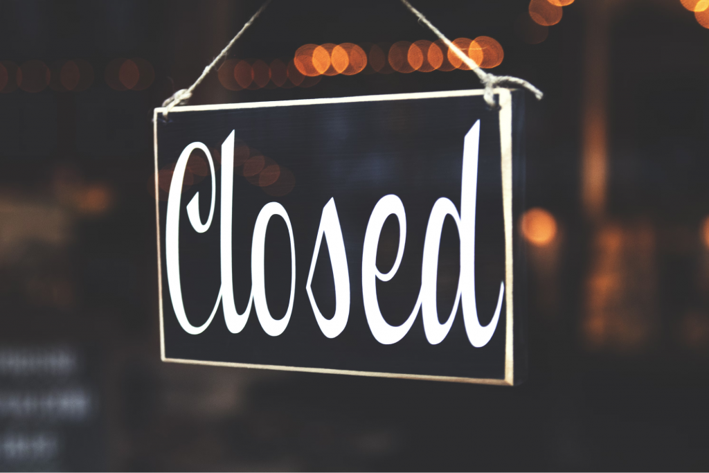 restaurant reopening - understanding the cause of restaurant’s closure example