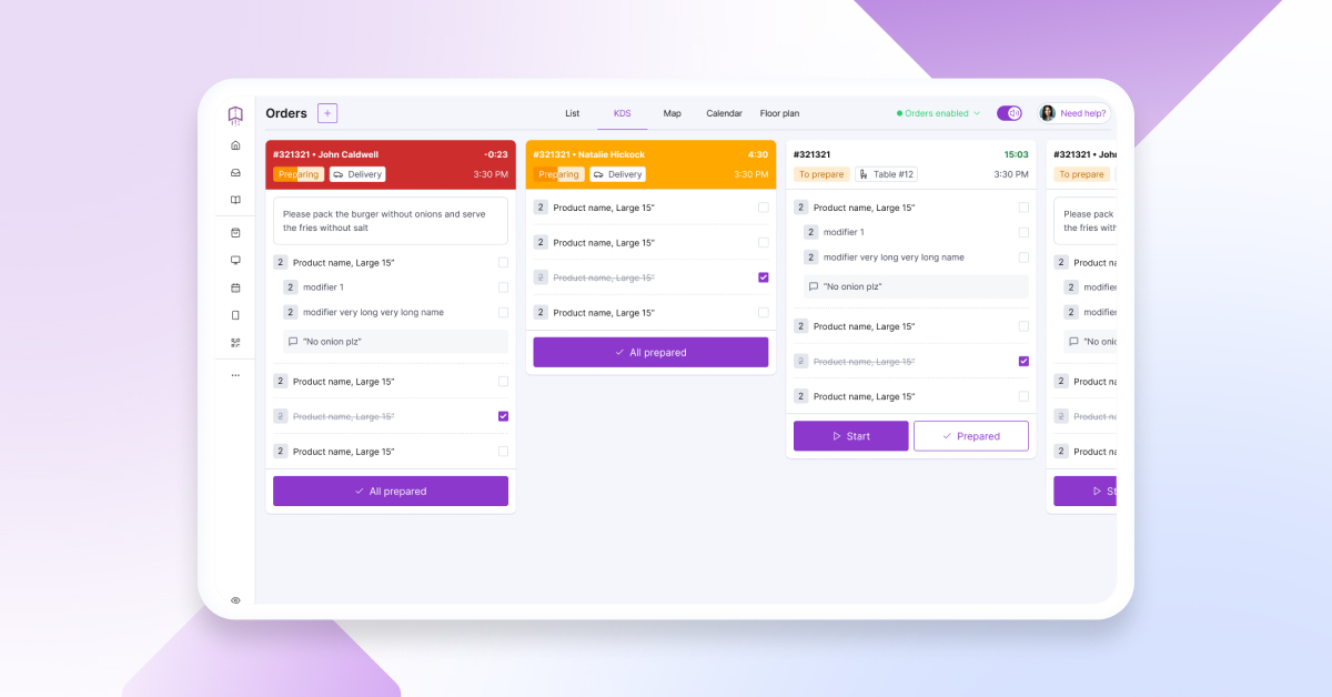 Kitchen Display System